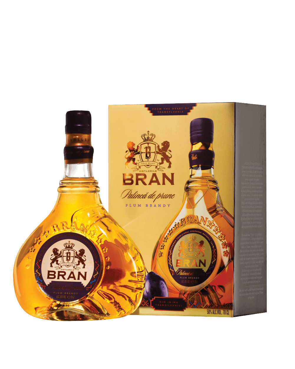 Plum Brandy - Bran Distilleries - Presentation Box